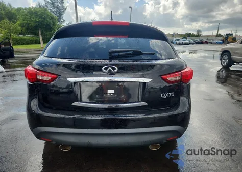 2017 Infiniti Qx70 z USA, uszkodzony, nr VIN JN8CS1MW3HM414314